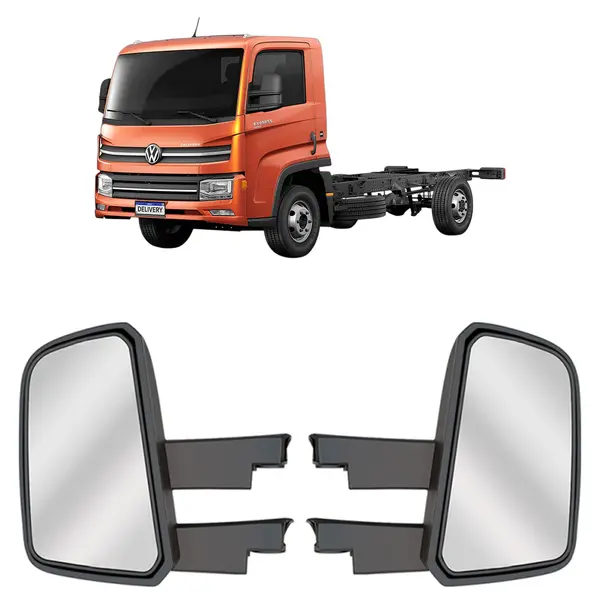 Par Retrovisor Completo Inteiro Plano VW Delivery 2018