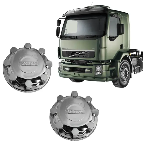 Par Sobre Tampa Cubo Caminhão Volvo FH VM NH FM 1998 Acima