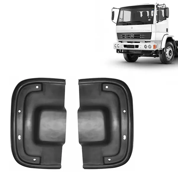 Par Tampa Acabamento Para-Choque para Caminhão MB 914c / 1215 / 1718 / 2423 / 2726