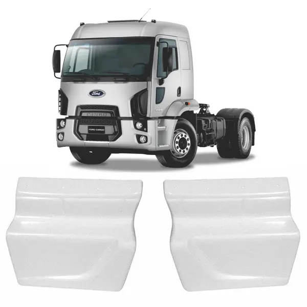 Par Tampa Estribo Caminhão Ford Cargo Rodoviário 2012 Acima