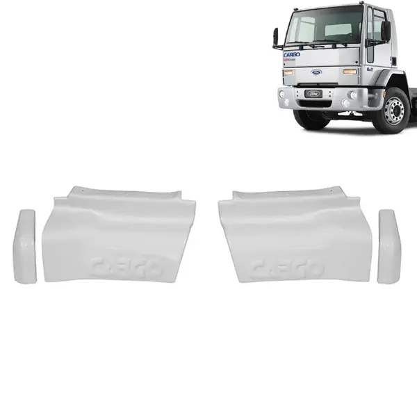 Par Tampa Estribo para Caminhão Ford Cargo 2000 á 2011