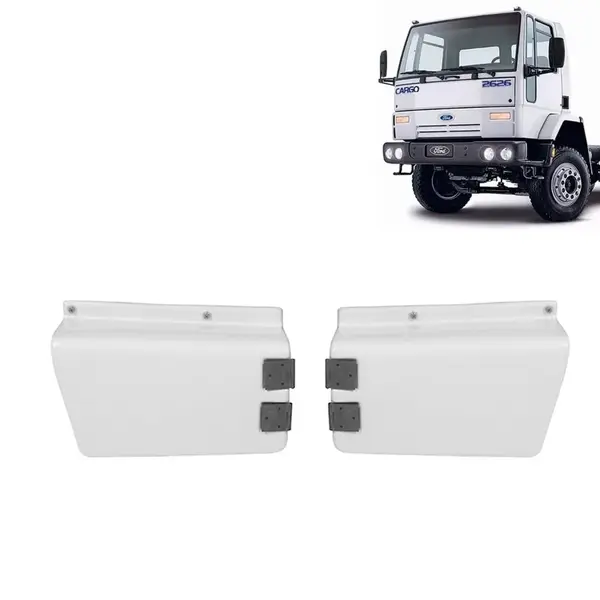 Par Tampa Estribo para Caminhão Ford Cargo Até 2011 Traçado