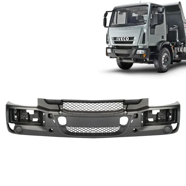 Para-Choque Dianteiro com Tampas para Caminhão Iveco Tector Traçado