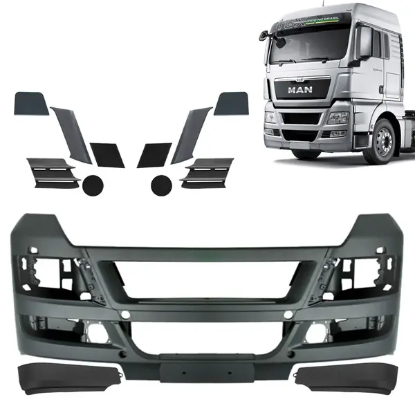 Para-Choque Dianteiro para Caminhão Man TGX Completo com Acabamentos