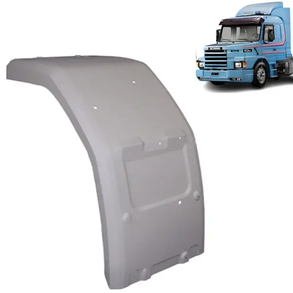 Para-Lama Cabine em Lata para Caminhão Scania T 112 / 113 / 142 / 143 Curto Lado Esquerdo