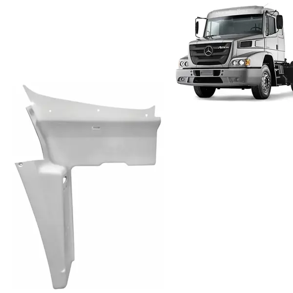 Para-Lama Cabine para Caminhão Mercedes-Benz Atron 1635 Lado Esquerdo