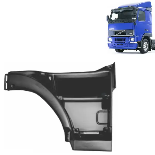 Para-Lama Estribo Superior Cabine para Volvo FH até 2003 Lado Direito