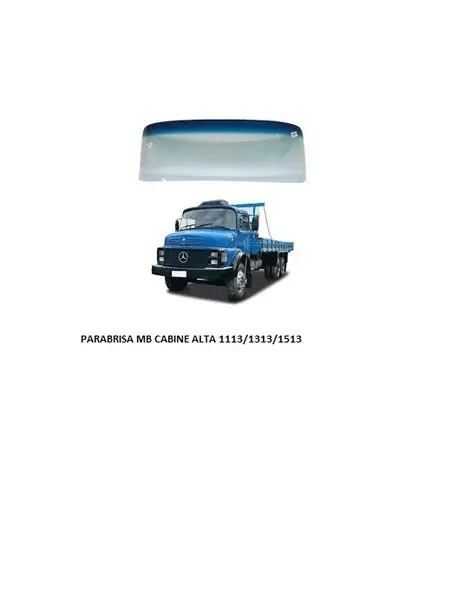 Parabrisa MB Cabine Alta 1113/1313/1513/1114/1519