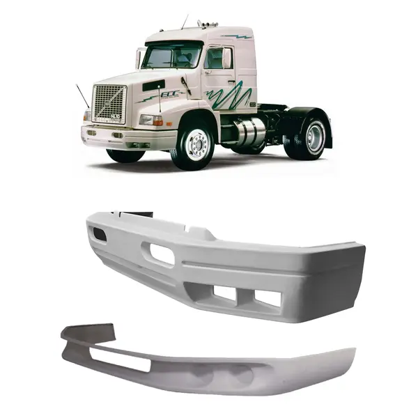 Parachoque e Spoiler Caminhão Volvo NL 10 NL 12 EDC 4 Farois