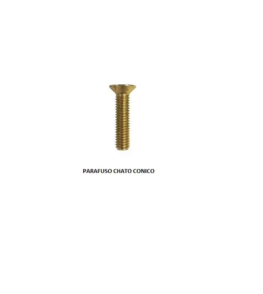 Parafuso Fenda 4X10 Maq Ch Bi Div Mac/vidro MB 80