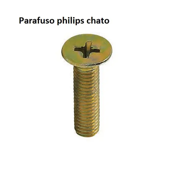 Parafuso Philips 6X16 Chato Conico