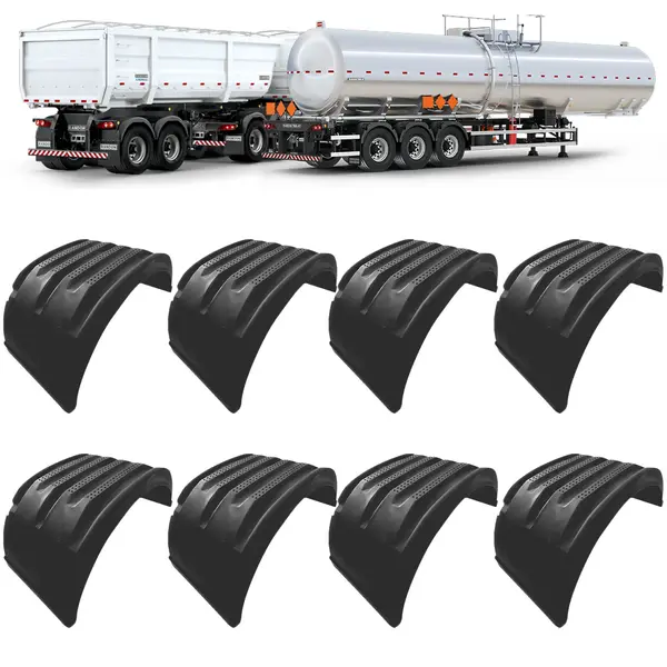 Paralama Carreta Tanque Implemento Reforçado Randon 2007 KIT C/8PÇ