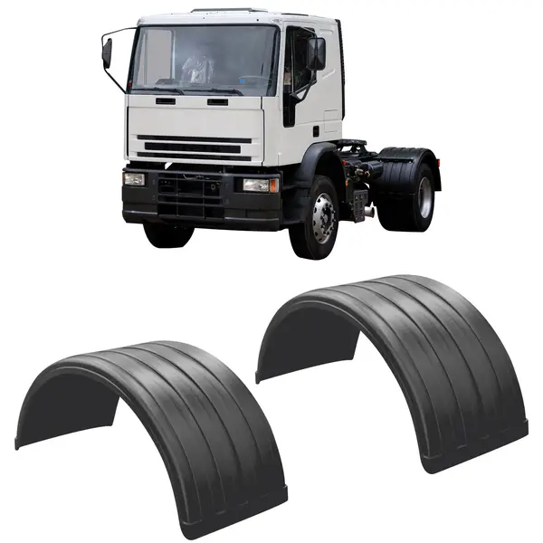 Paralama Tração Caminhão Iveco Cavallino Eurotech Stralis Par