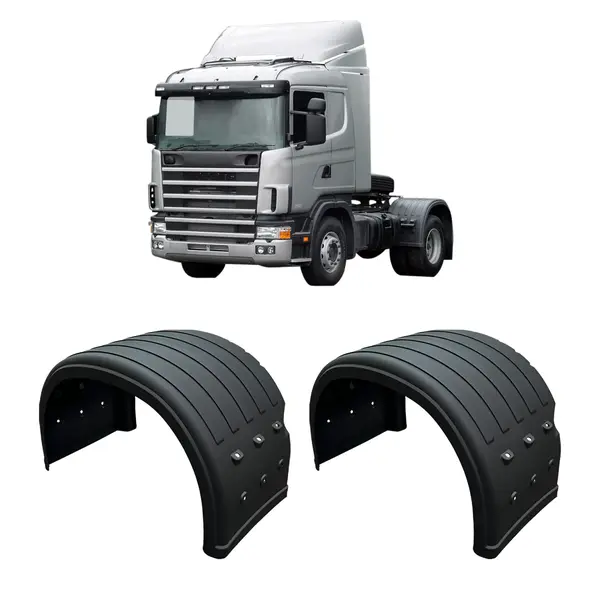 Paralama Tração Caminhão Sc S4 S5 Par