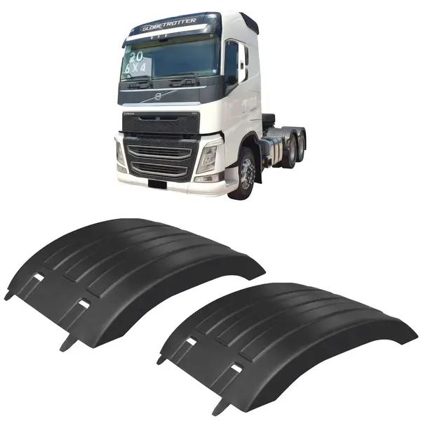 Paralama Tração Central Caminhão Volvo FH a Partir 2015... Par