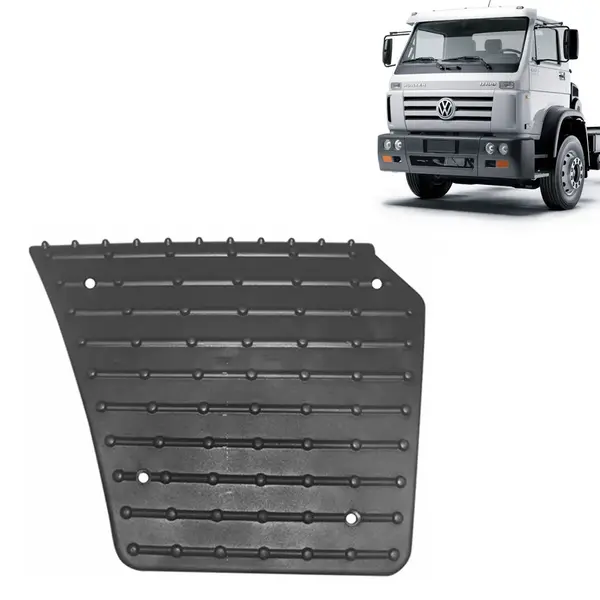 Pisante Inferior Estribo Cabine para Caminhão VW Titan / Worker Lado Esquerdo