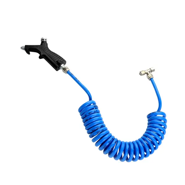 Pistola de Ar com Mangueira Espiral para Limpeza Caminhão