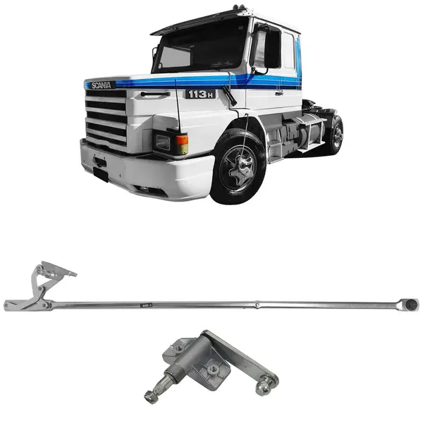 Pivo Limpador Parabrisa Caminhão Sc 113 143 T/r 1991 a 1999 Par