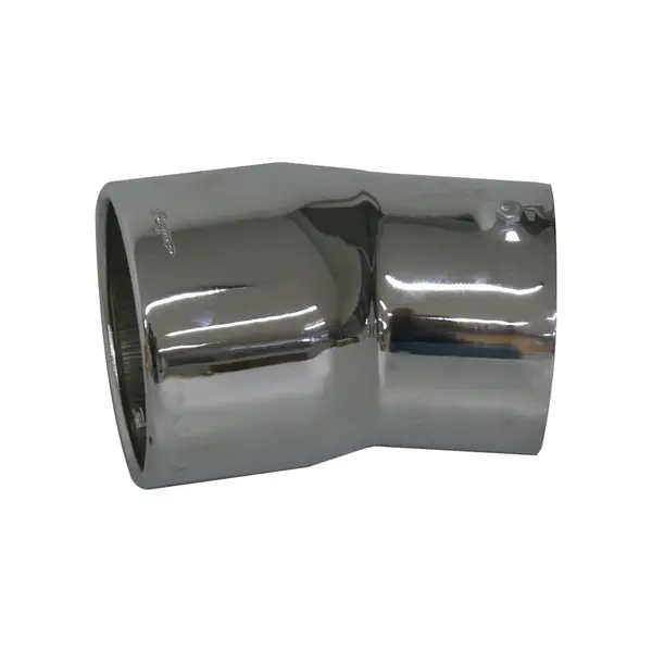 Ponteira Escapamento Caminhão Cromada Curva 3,5 Polegadas - 20 Cm