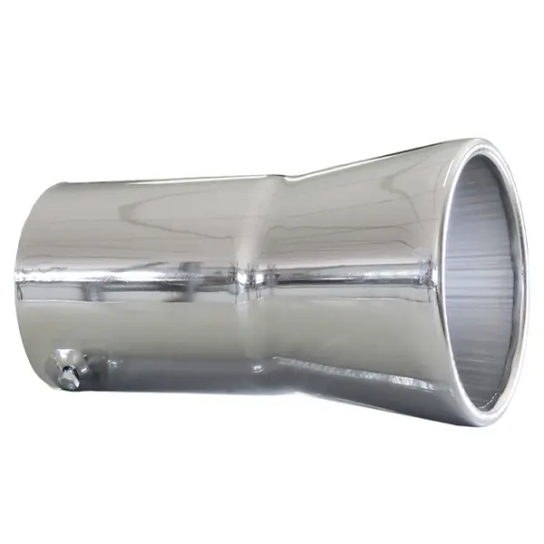Ponteira Escapamento Caminhão Cromada Reta 5 Polegadas - 26 Cm