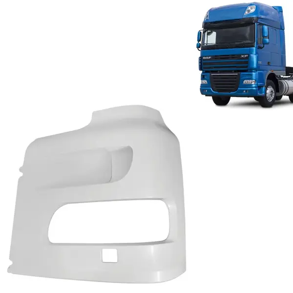 Ponteira Para-Choque Para Caminhão DAF XF 2013 á 2019 Lado Esquerdo