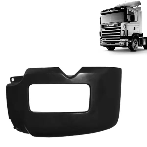 Ponteira Para-choque para Caminhão Scania S4 P94 / 114 / 124 Lado Esquerdo