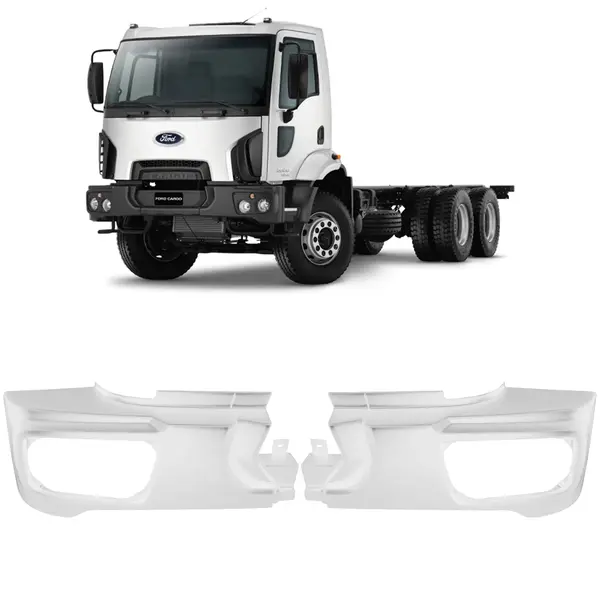 Ponteira Parachoque Caminhão Ford Cargo 2629 Traçado Par