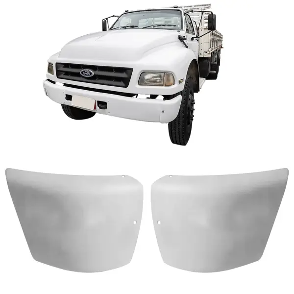 Ponteira Parachoque Caminhão Ford F12000 F14000 Sapao Par