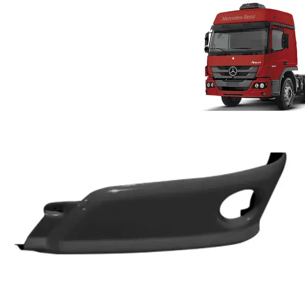 Ponteira Spoiler Para-choque Para MB Atego Após 2012 Modelo Similar ao Original Lado Esquerdo