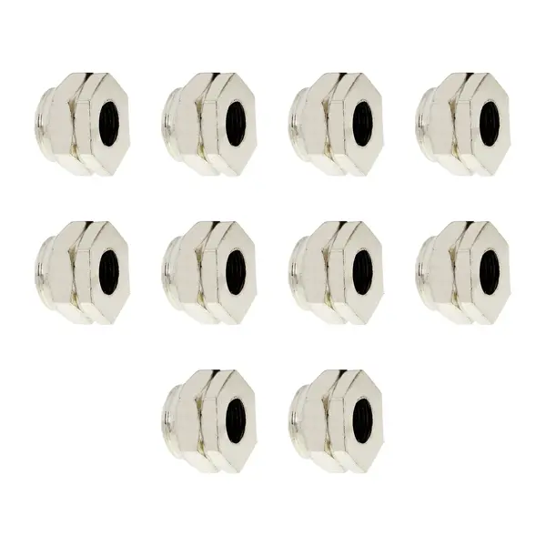 Porca Calibrador Rodoar Calota Cromado KIT c/ 10