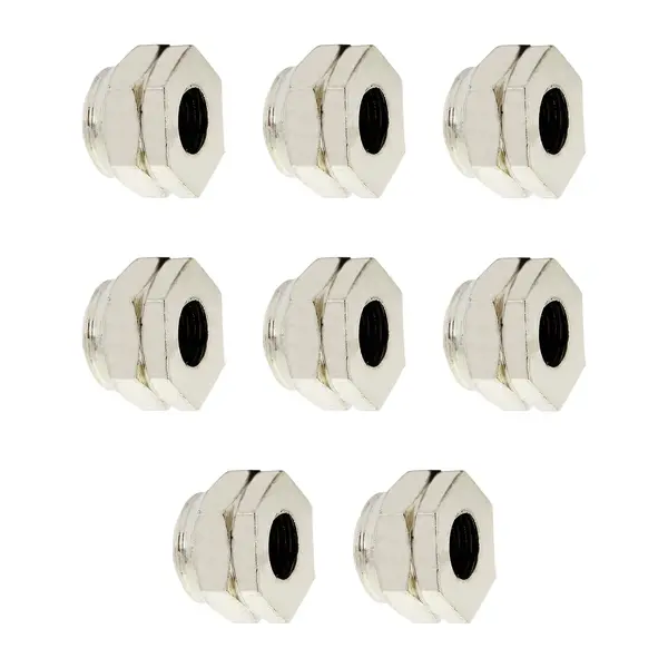 Porca Calibrador Rodoar Calota Cromado KIT c/ 8