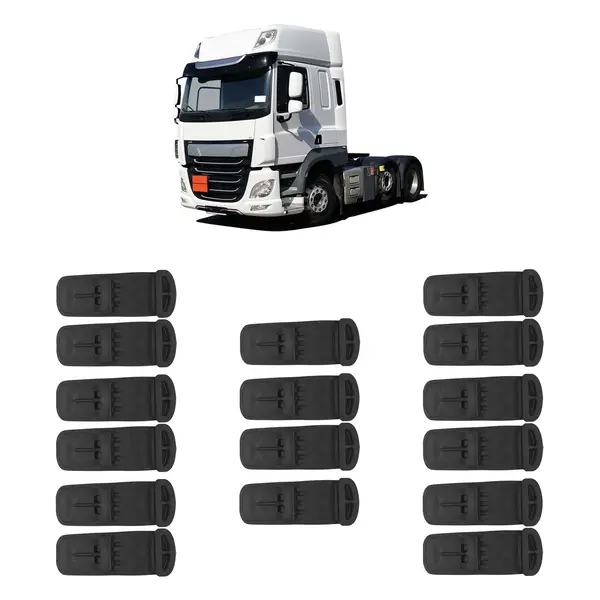 Presilha Paralama Caminhão DAF CF XF KIT C/16