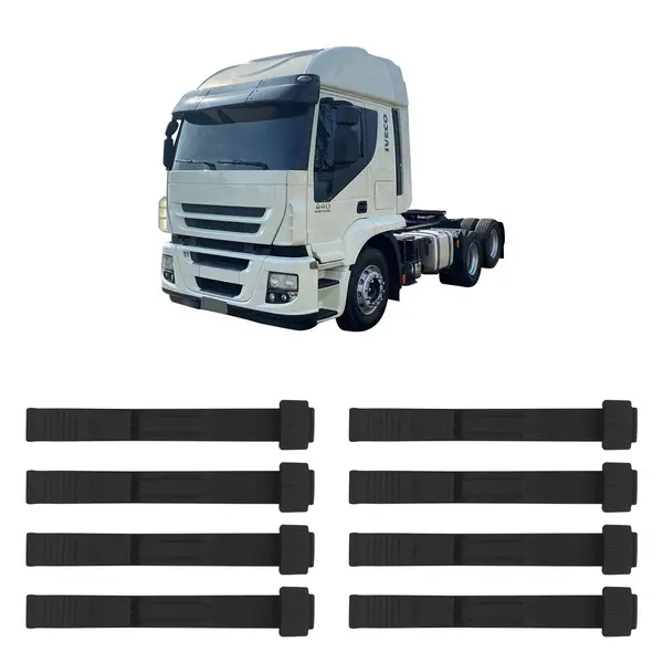 Presilha Paralama Caminhão Ivco Stralis Hi-way KIT C/8