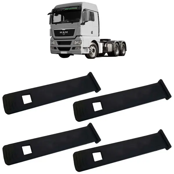Presilha Paralama Caminhão MAN TGX KIT 4 Peças