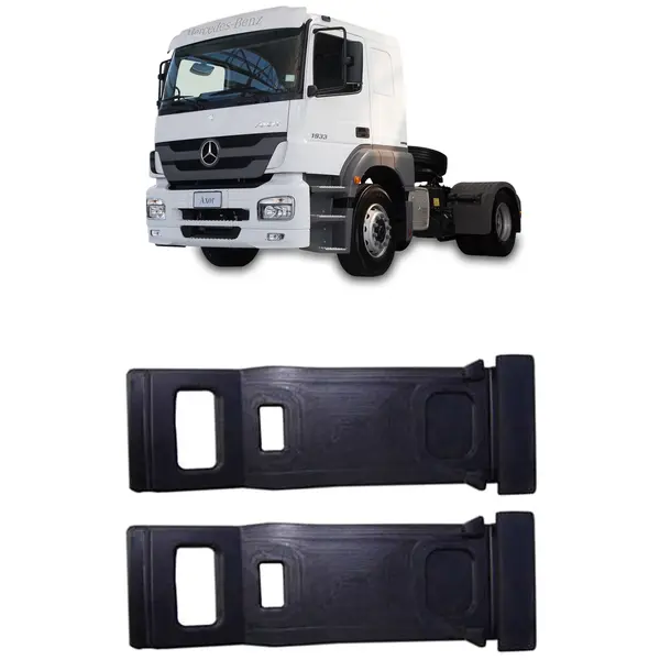 Presilha Paralama Traseiro MB Axor Actros 1933 KIT 2 Peças