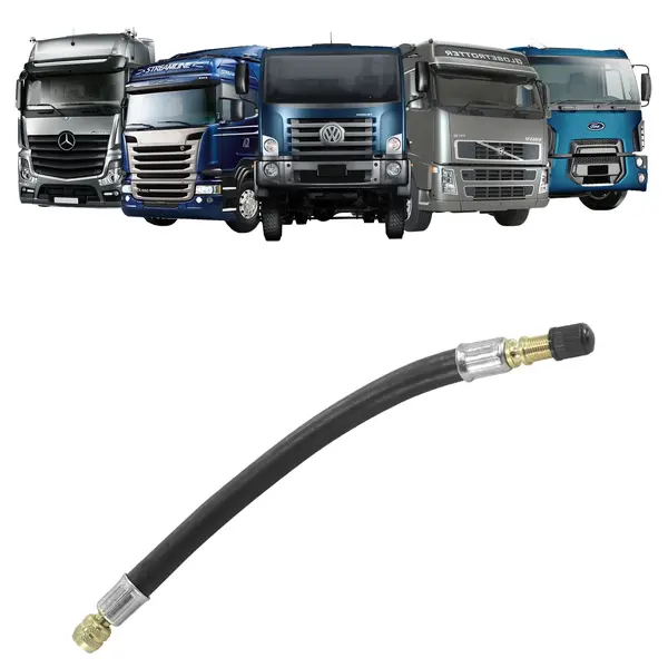 Prolongador Extensão Flexível Bico Pneu Caminhão Todos 27CM