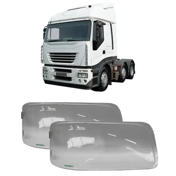Protetor Farol Caminhão Iveco Stralis até 2007 c/ Dobradiça