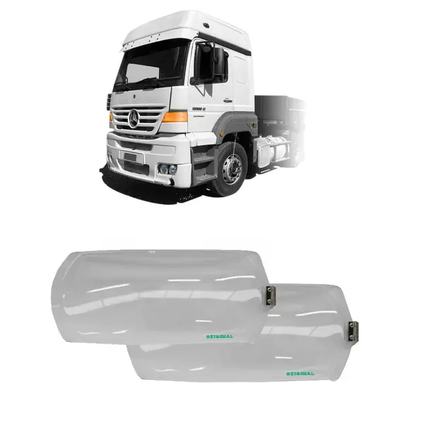 Protetor Farol Caminhão MB 1938 Cara Chata c/ Dobradiça