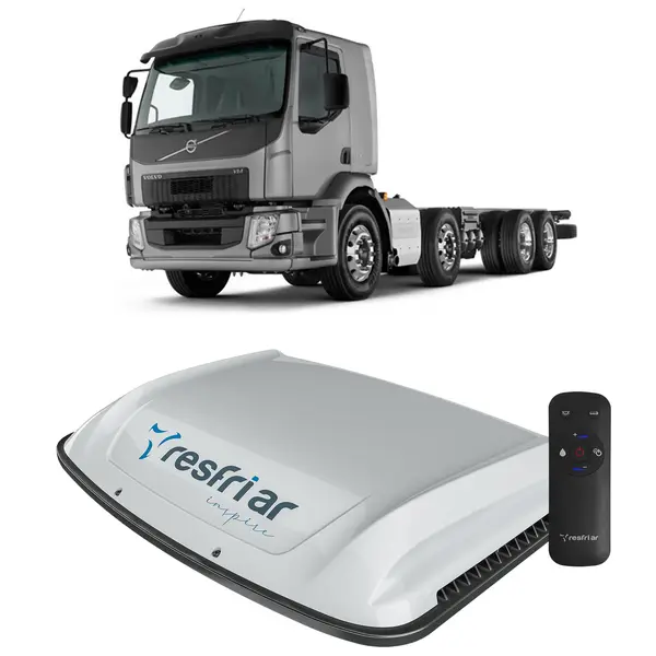 Resfriar Inspire S8 Caminhão Volvo VM Climatizador Interno