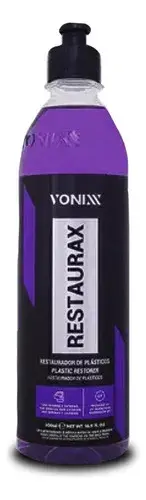 Restaurax 500ml Restaurador De Plasticos E Borrachas Vonixx
