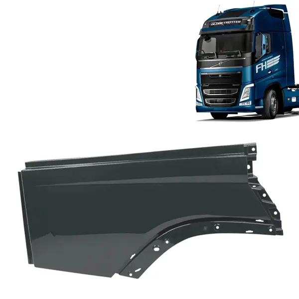 Saia Acabamento Cabine para Caminhão Volvo FH após 2015 Lado Direito