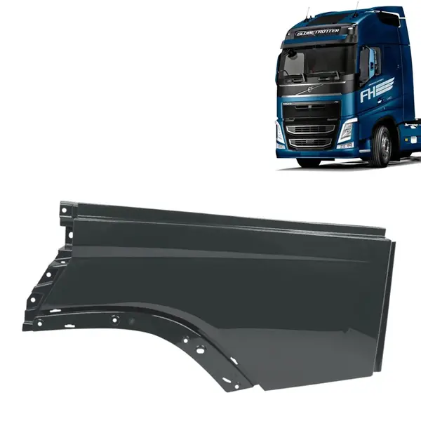 Saia Acabamento Cabine para Caminhão Volvo FH após 2015 Lado Esquerdo