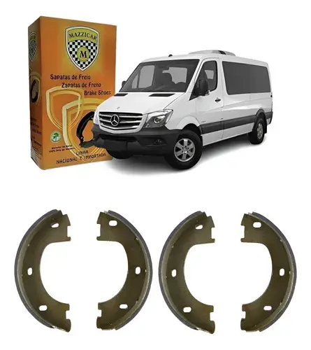 Sapata Freio Mao para MB Sprinter 515D 515 Cdi