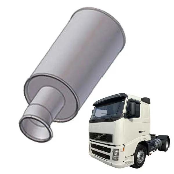 Silencioso Escapamento Galvanizado para Caminhão Volvo FH, FM, NH - Durabilidade e Desempenho