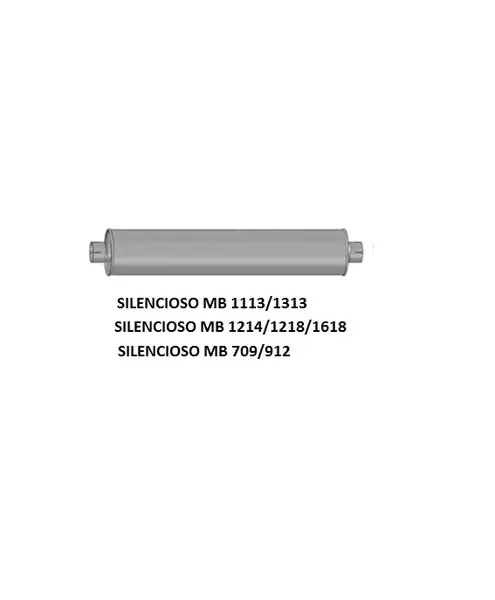 Silencioso MB 1618 3´´1/2P C/miolo