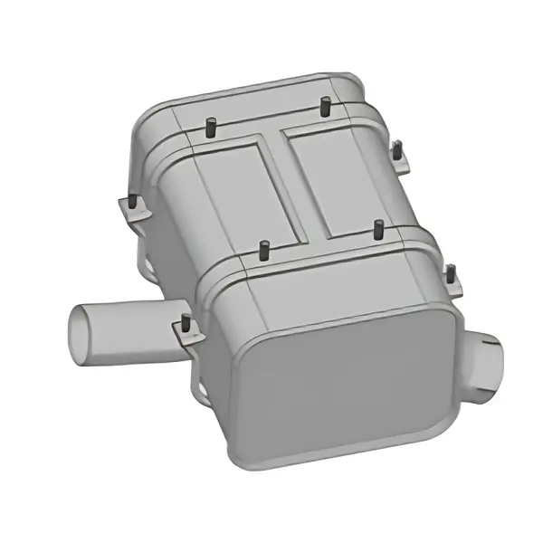 Silencioso Motor para MB Caminhao 1725 Onibus O500