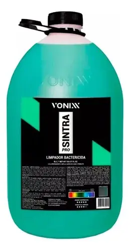 Sintra 5 Litros Vonixx Limpador Bactericida Ultra Concentrado pH Alcalino