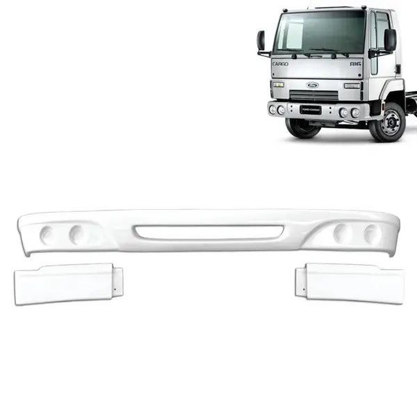 Spoiler Bigodinho Para-Choque para Caminhão Ford Cargo 712 814 815 816 915