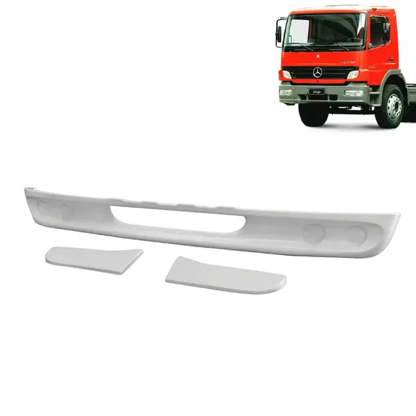 Spoiler Bigodinho Para-Choque para Caminhão MB Atego até 2011