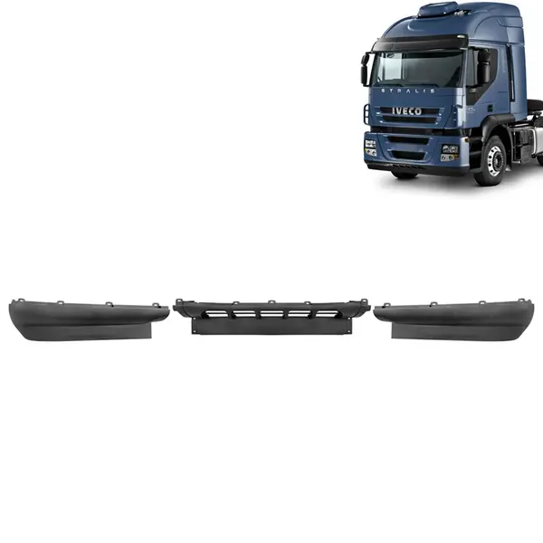 Spoiler Bigodinho Similar ao Original para Caminhão Iveco Stralis 2008 á 2014